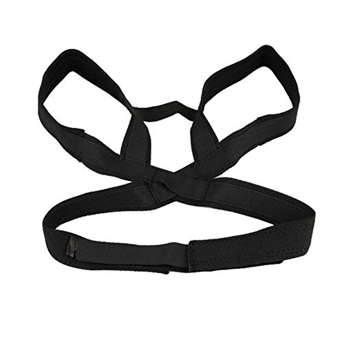 Ceinture de clavicule élastique contre le dos voûté avec sangles de maintien réglables