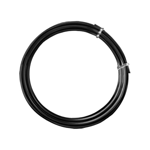 ELILANEY PTFE �`���[�u 4mm OD x 2mm ID 1.75mm �t�B�������g�p 3D �v�����^ �A�N�Z�T�� �_��ȉ��x�ϐ� �Ȃ��A���\(�u���b�N)