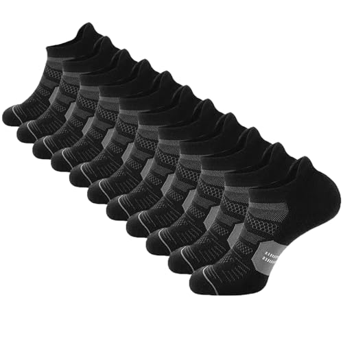 12 Pairs Mens Ankle Athletic Running Socks Breathable Low Cut Sports Casual Socks for Men2