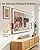 Perlegear Ultra Slim TV Wall Mount for 42”- 86” Flat and Neo QLED Frame TVs, Only 0.3” Low Profile Fix TV Wall Mount, Flush Mount Flat Mount Bracket, Holds up to 132 lbs, Only Included M6 Screws