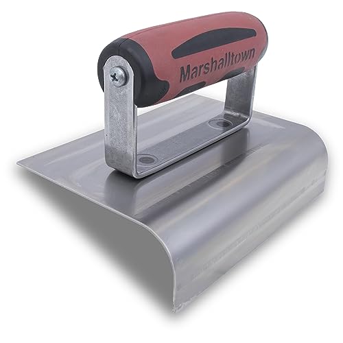 MARSHALLTOWN Curb Outside Tools, Stainless Steel 6' x 4' with 1 1/2' Lip Depth, 3/4' Radius...