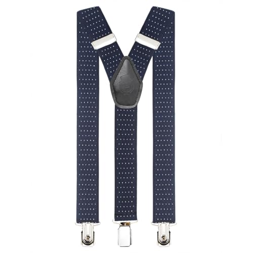Image of Peluche Steaming Polka Dot Suspenders (3.5cm Strap Width Elastic)