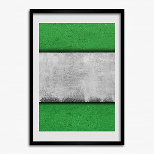 Cadre en bois moderne 50x70 cm Tulup déco mur vert salon
