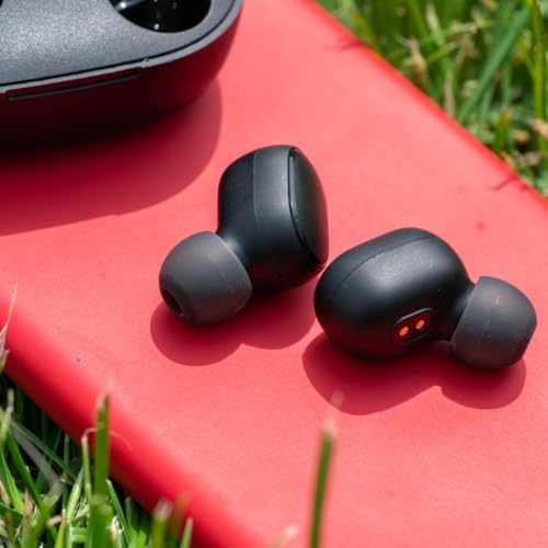 Fone de Ouvido Bluetooth Foninho Sem Fio Wireless 5.1 Duplo Com Visor Premium Compatível Com Iphone