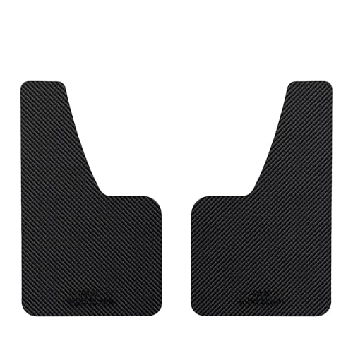 Garde-boue voiture universel noir effet carbone pour protection avant de carrosserie