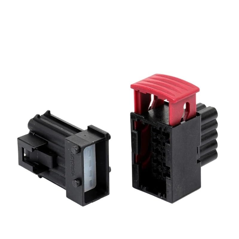 Bombilla Coche Conector De Faro Coche 1-965424-1 Bombilla LED | 1-965423-1 Hembra macho negra impermeable del conector de la haz de cables para las linternas del coche