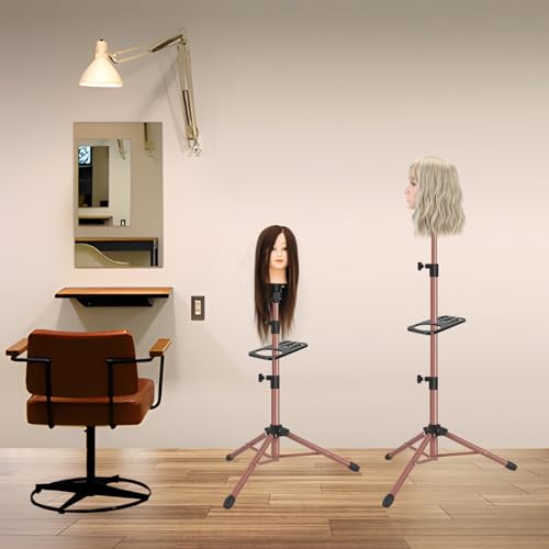 ZQIAN BEAUTY Suporte de Peruca Tripé 50