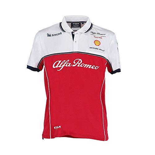 FCA F1 T-shirt Alfa Romeo Racing Polo en tissu technique Taille M 6002350708