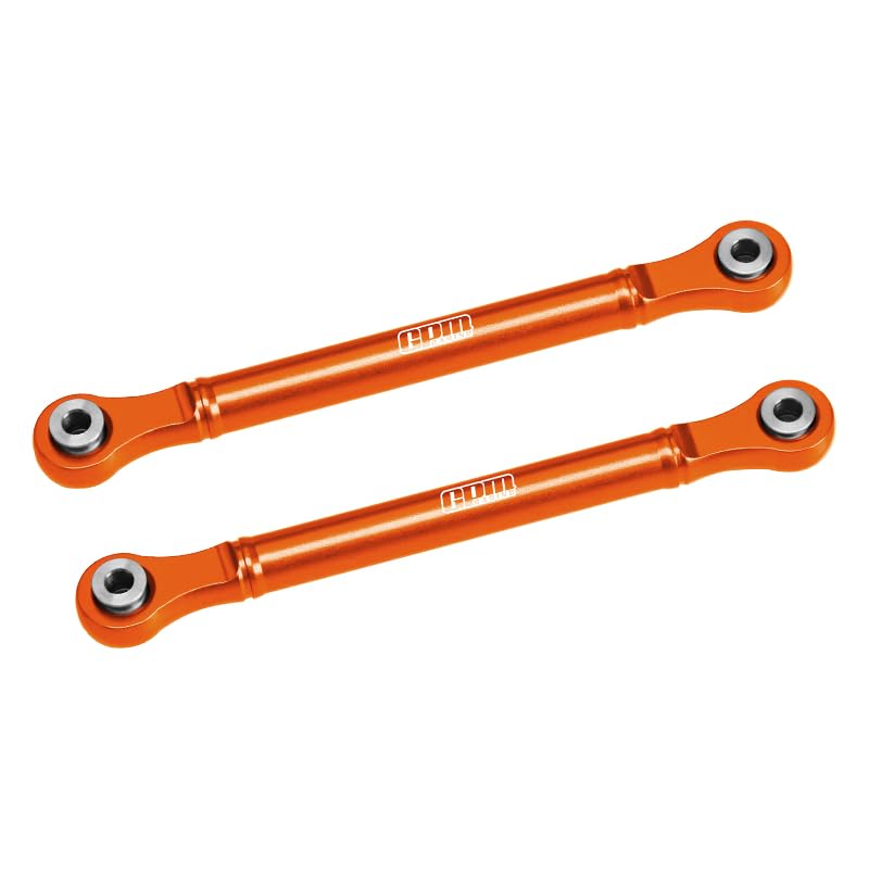 GPM 7075 Alloy Front Camber Links for 1/8 Jato 4X4 Vxl Brushless-90386-4 (Orange)