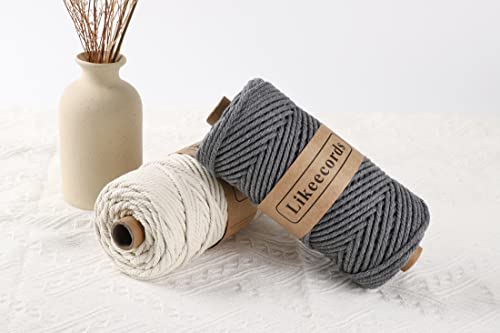 Likeecords macrame corda 4mm x 100m,filo
