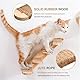 Holz Katzentreppe, Katzenleiter mit Juteseil, Katzentreppe Wand, Katzenbretter für die Wand, Katzen Treppe, Katzentreppe Kletterwand Katze für Katze Klettern Spielen (4 Stufen)