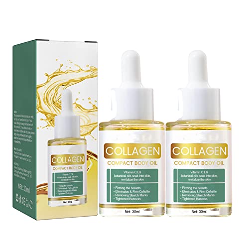 Flysmus Beautywomen Collagen Lifting Body Oil, Beauty Lady Collagen Lifting Body Oil, Instantly Ageless Collagen Lifting Body Oil, Lmprove Sagging Skin, Reduces Fine Lines & Wrinkles (60ML)