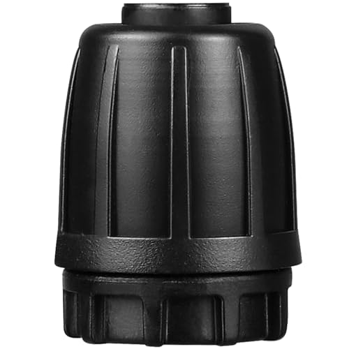 JOYPRO Drip Irrigation 1/2 Inch End Cap Fittings, 12 Pieces 1/2\'\' Drip Line End Caps Anti-drop Locked Nut Barbed End Plug Connectors for 1/2\" Drip Tubing, Drip Irrigation Parts for Garden Lawn Systems