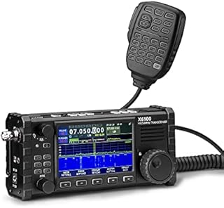 Xiegu X6100 HF Transceiver, 10W Full Mode SDR Radio Supports Bluetooth with 3.6