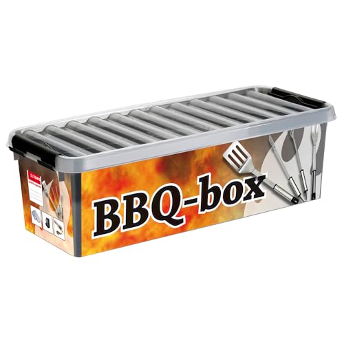 BBQ Box 9,5 Liter - Aufbewahrungsbox Sortimentskiste Grillutensilien Grillwerkzeuge