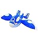 Bleyoum Peluche Jouet 50 Cm Anime Figure Mega Kyogre Jouets en Peluche Peluche Animaux en Peluche Jouets Dessin Animé Poupées Enfants Cadeau