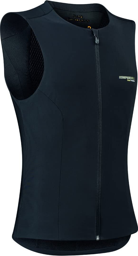 Komperdell Herren Protektorenweste Air Vest Black-Yellow XXL