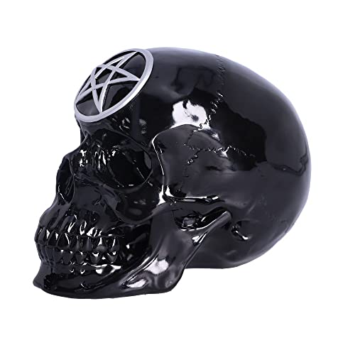 Nemesis Now Black Magic Skull, Black, 19.5cm - Image 3