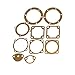 Partsflow Engine Cylinder Head Gasket Set for VW Bug Engine Gasket Set Kit for Dune Buggy GHIA Squareback Baja for VW Gaskets Set Ghiavw Air Cooled OE#FS3574