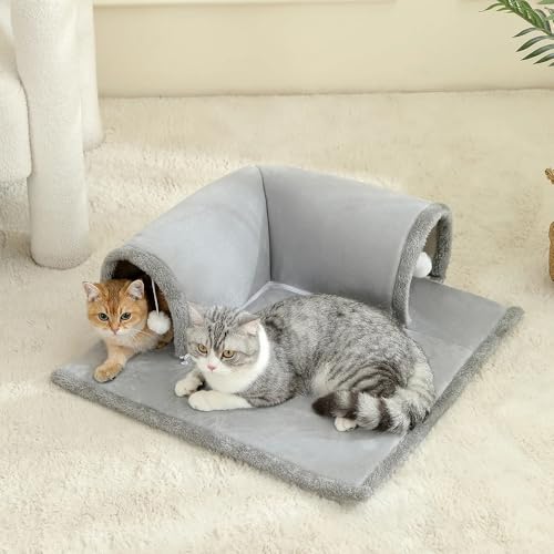 Tunnel pour chat idéal pour s'amuser au salon et dormir au chaud - 5