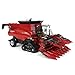 Case IH 1/32 AFS Connect 9250 Tracked Combine with Corn & Grain Heads, ERTL Prestige Collection 44320