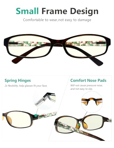 Image of Eyekepper 3 Pack Blue Light Blocking Eyeglasses Crystal Clear Computer Readers
