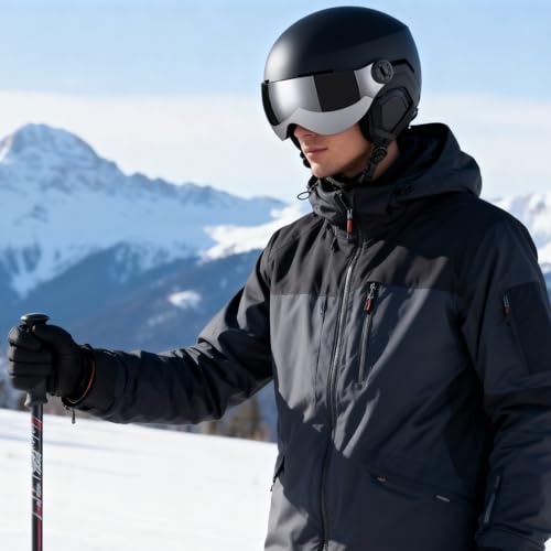 Casque de snowboard absorbant les chocs pour éliminer la transpiration