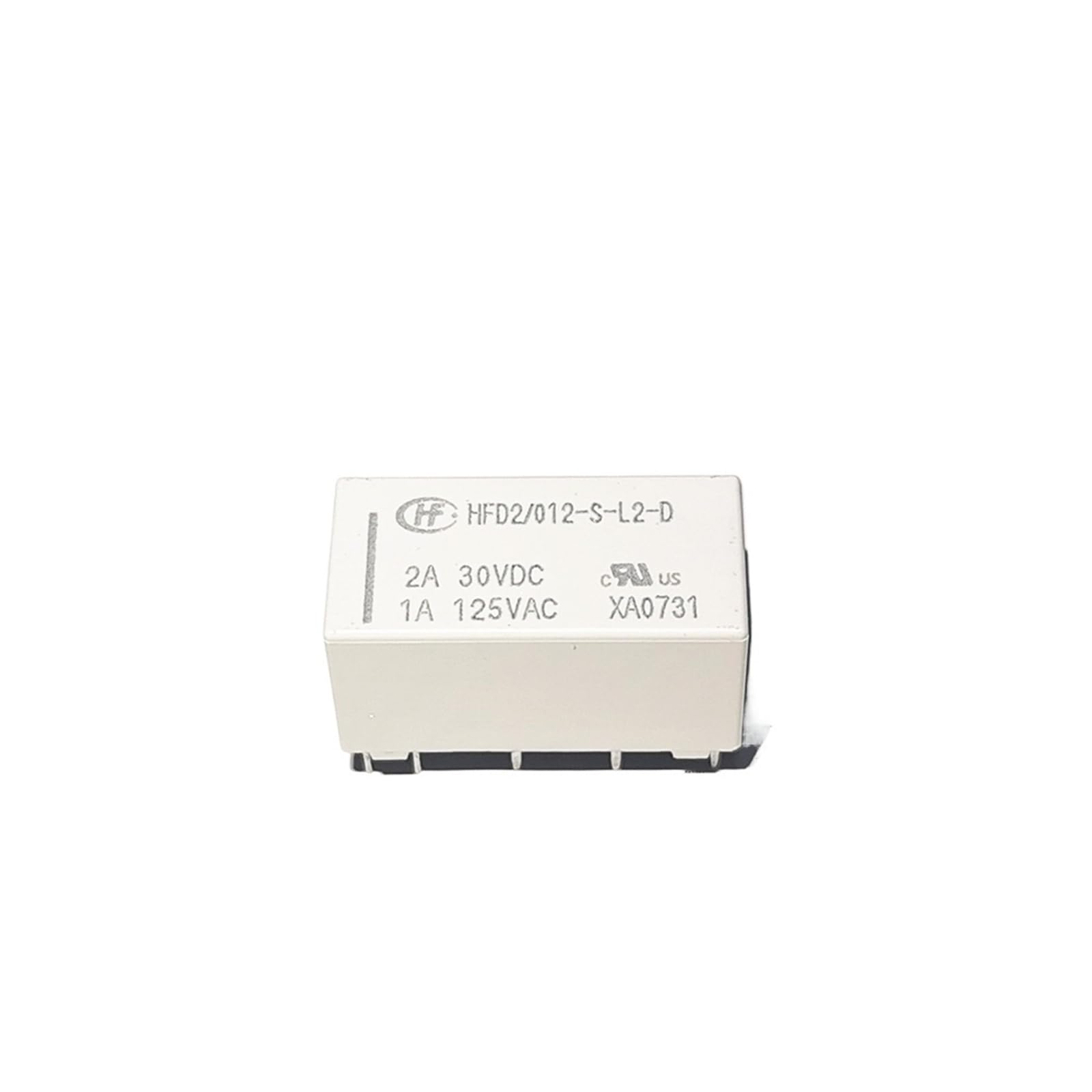 Relé magnético HFD2-012-S-L2-D de 12V con 10 pines para circuitos impresos 4