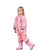 Toddler Rain Suit,Waterproof Kids Rainsuit,Unisex Baby Rain Coat Coverall