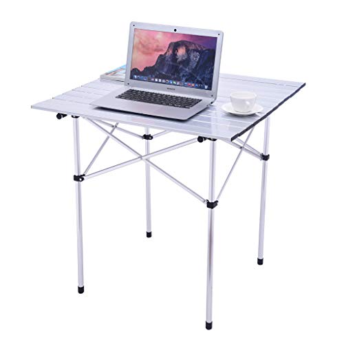 Picnic Tables, Flding Table Lightweight Outdoor Compact Table Multipurpose Aluminum Party Dining Desk