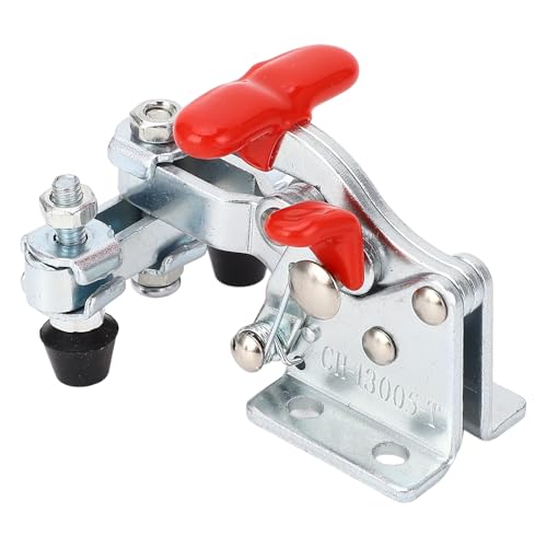Adjustable Toggle Clamp Woodworking Anti Vibration Clamp, 304 Stainless Steel, 68kg Holding Capacity, Self Locking And Double Head Design