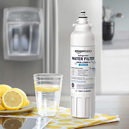 Amazon Basics Replacement Lg Lt800P Refrigerator Water Filter Cartridge - Advanced Filtration #TOP7