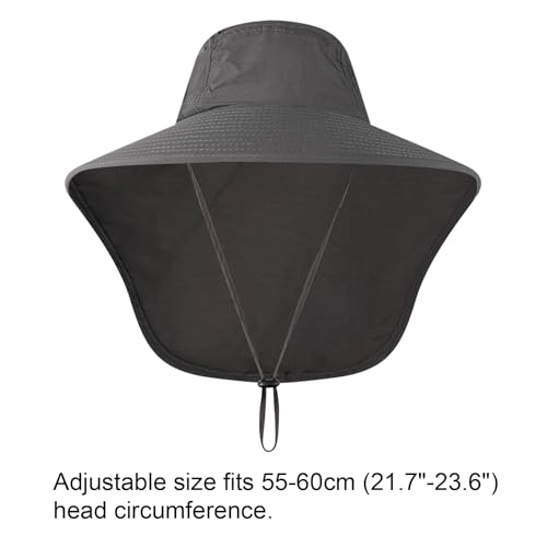 Chapéu de Sol Respirável Com Aba Larga e Aba de Pescoço, Chapéu Ao Ar Livre de Secagem Rápida boné d