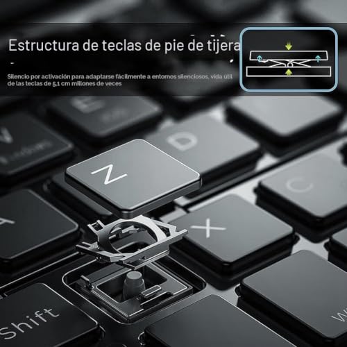Teclado Bluetooth Plegable ideal para trabajar en cafeterías con tu teléfono Android 3