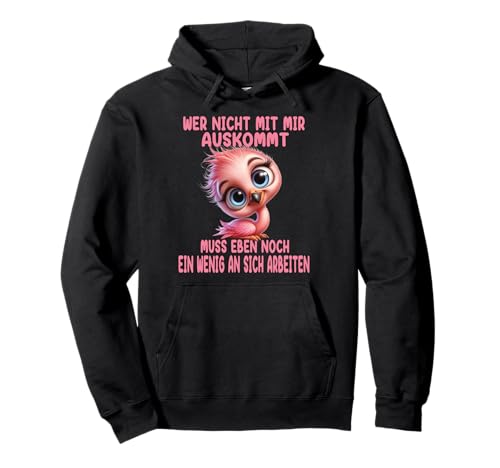 Arbeiten Witziger Lustiger Spruch Sprüche süßes Pinguin Pullover Hoodie
