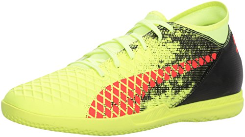 PUMA: Zapatos Future 18.4 It para hombre  amarillo  Fizzy Yellow red Blast Negro mochila