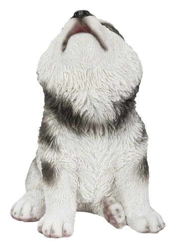 Figura Malamute Alaskan de Resina 6.69 Pulgadas miniatura 2