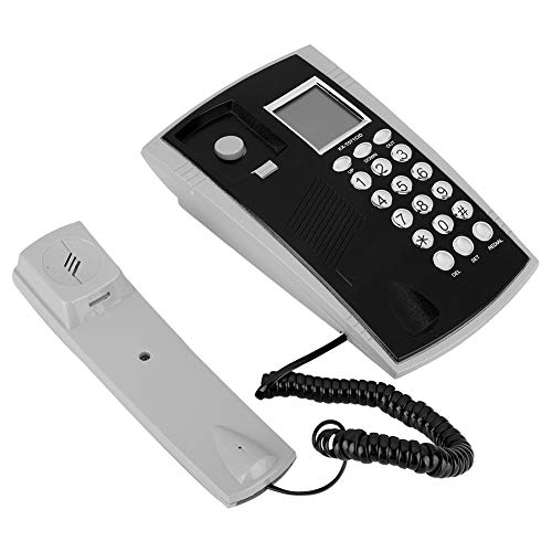 電話機 Acouto デジタルコード電話 デスクトップ電話 電池不要 省エネ 迷惑電話対策 ホーム ホテル オフィス用 固定電話 有線電話 光学式電話機