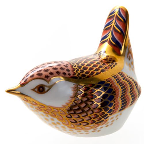 Royal Crown Derby"Derby Wren Paperweight - 8.5cm - 1st Quality