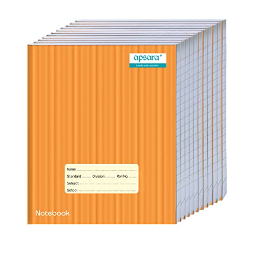 Apsara King size Notebook (Brown Cover) | 24 CM x18 CM Approx | Pages - 120 Unruled | Use For School & College Students and Professionals | GSM 56 | Covers May Differ | Pack of 12 Books (B0C4Y4FMQ1) Amazon Price History, Amazon Price Tracker