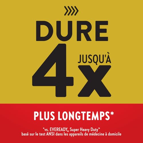 Eveready Gold de Energizer - Piles AAA (Lot de 40) - Alcaline 1,5V - Énergie Longue durée - Idéales pour Les appareils du Quotidien - Emballage 100% Recyclable - Conservation 10 Ans – vue 3