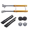 550mm Front Fork Shocker, 49CC 2 Stroke Small Mini Front Fork Shocker Triple Dirt Pit Bike Pro Trail Gold