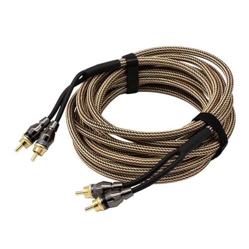 Câble audio voiture 2RCA résout les parasites et grésillements - 6