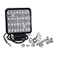 Hella 1GA 357 106-022 Arbeitsscheinwerfer - Hella ValueFit S2500 - LED - 12V/24V - 2500lm - Anbau/Bügelbefestigung - hängend/stehend - Nahfeldausleuchtung