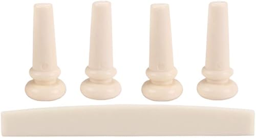 Artibetter 5pcs Bass Bridge Pins mit Sattel Kunststoff fA r Akustikgitarrenteile Ersatz Artibetter 5pcs Bass Bridge Pins mit Sattel Kunststoff fA r Akustikgitarrenteile Ersatz