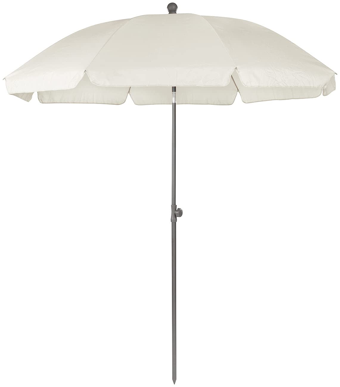 Royal Gardineer ombrellone con borsa: Set da 2 Ombrelloni a 2 parti., crema, Ø 200 cm, Protezione solare UV 50+ (ombrellone per lago balneabile, ombrelloni balconi, vela parasole)