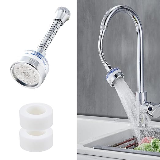 Comparison: Best Kitchen Sink Material For Hard Water 8 Sink Water Filter,360° Rotating Faucet Water Filter,Kitchen Bathroom Universal Swivel Sink Filter,with Extension Tube Removes Chlorine Fluoride Heavy Metals Hard Water for Home Kitchen