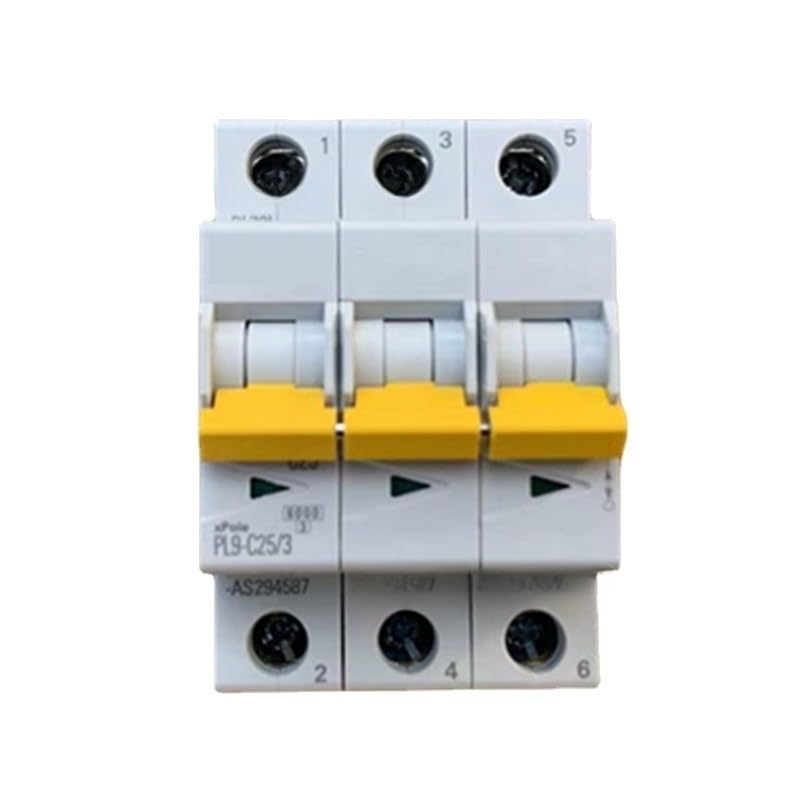 Disjoncteur PL9-C25/3 compact à 3 pôles avec pouvoir de coupure de 6 kA