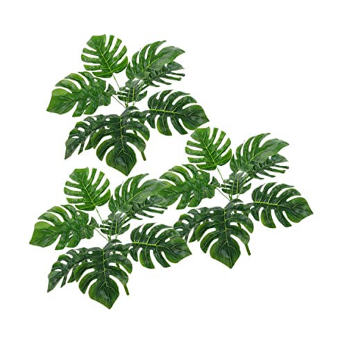 GALPADA Planta Artificial Monstera Ramas Decoración Vegetal Realista para Hogar Oficina y Jardín para Crear Ambientes Tropicales y Selváticos
