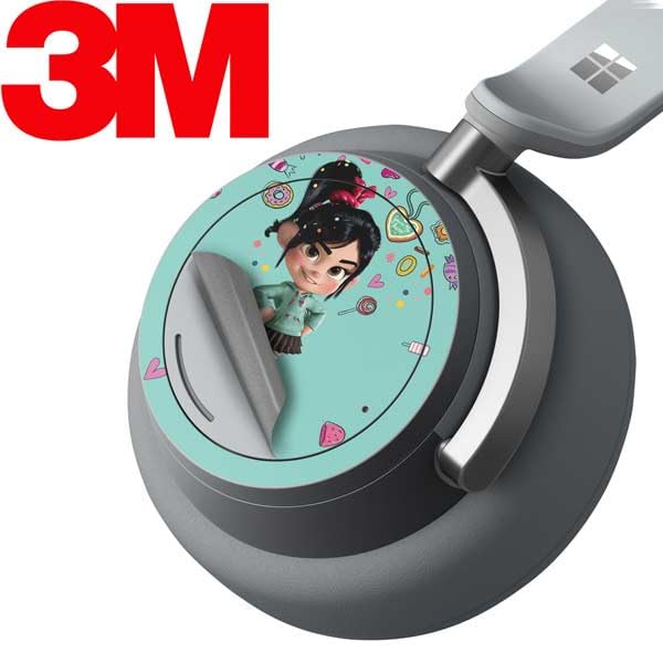 Skinit Decal Audio Skin Compatible with Surface Headphones - Officially Licensed Disney Wreck-it Ralph Vanellope Sugar Icons Design